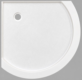 Denyx Custom Curved Threshold Corner Shower Base